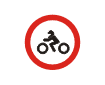 Accesul interzis motocicletelor