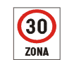 Zona cu viteza limitata la 30 km/h