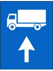 Traseu de urmat pentru anumite categorii de vehicule