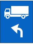 Traseu de urmat pentru anumite categorii de vehicule