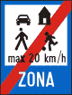 Sfarsitul zonei rezidentiale