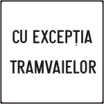 Exceptarea unor categorii de vehicule de la semnificatia indicatorului