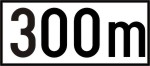 Distanta intre indicator si inceputul locului periculos
